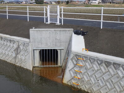 岐湛第0402号県営湛水防除事業逆川３期地区導水路第１１号工事